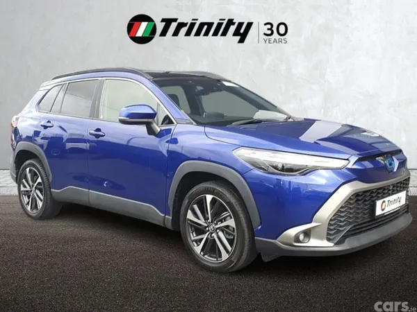 Toyota Corolla Cross SUV, Petrol Hybrid, 2022, Blue