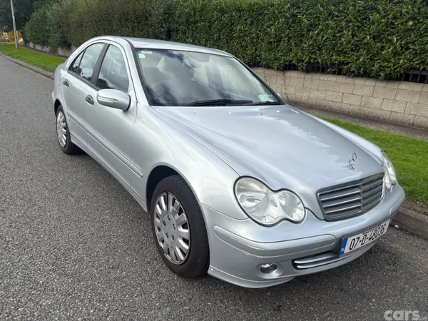 Mercedes-Benz C-Class Saloon, Petrol, 2007, Silver