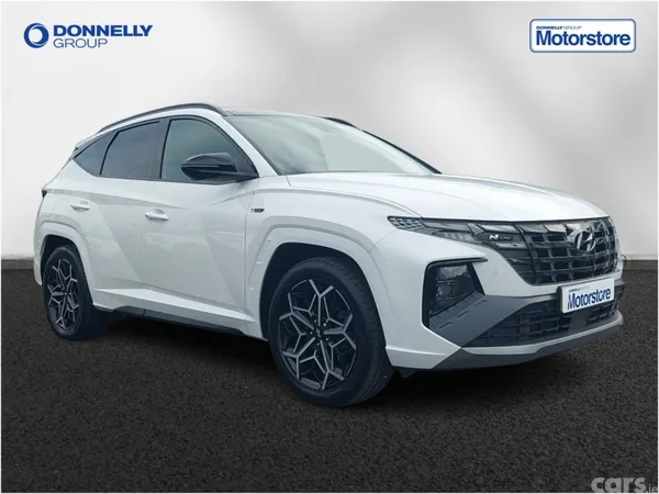 Hyundai Tucson SUV, Petrol Hybrid, 2024, White