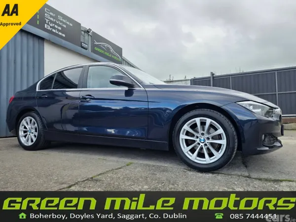 BMW 3-Series Saloon, Diesel, 2014, Blue