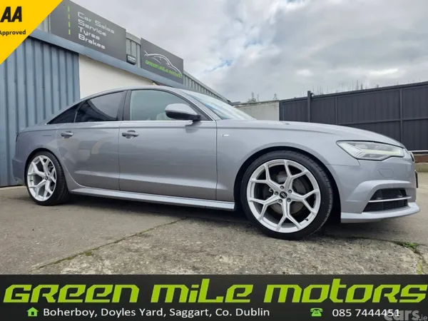 Audi A6 Saloon, Diesel, 2017, Grey