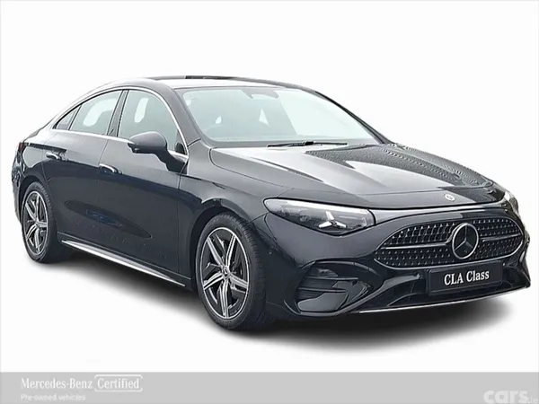 Mercedes-Benz CLA Saloon, Petrol Hybrid, 2026, Black