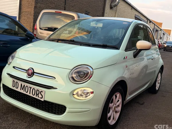 Fiat 500 Hatchback, Petrol, 2016, Green