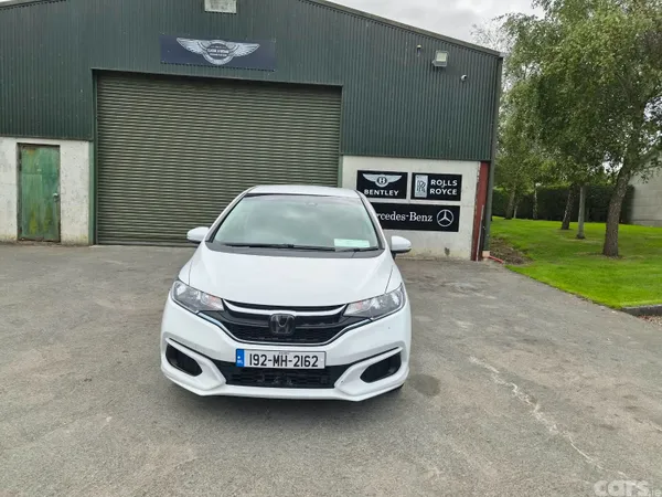 Honda Fit Hatchback, Petrol Hybrid, 2019, White