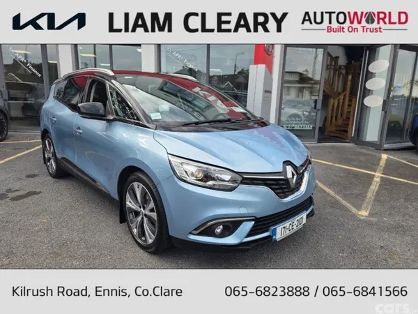 Renault Grand Scenic Hatchback, Diesel, 2017, Blue