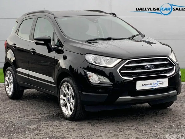 Ford EcoSport SUV, Petrol, 2022, Black