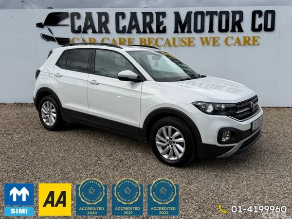 Volkswagen T-Cross MPV, Petrol, 2023, White