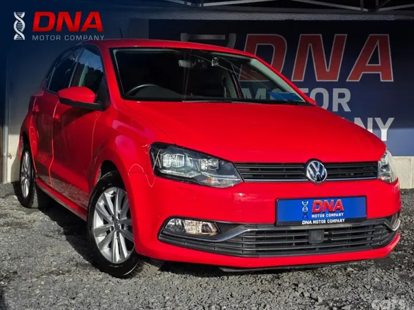 Volkswagen Polo Hatchback, Petrol, 2017, Red