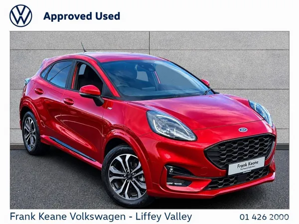 Ford Puma SUV, Petrol, 2024, Red