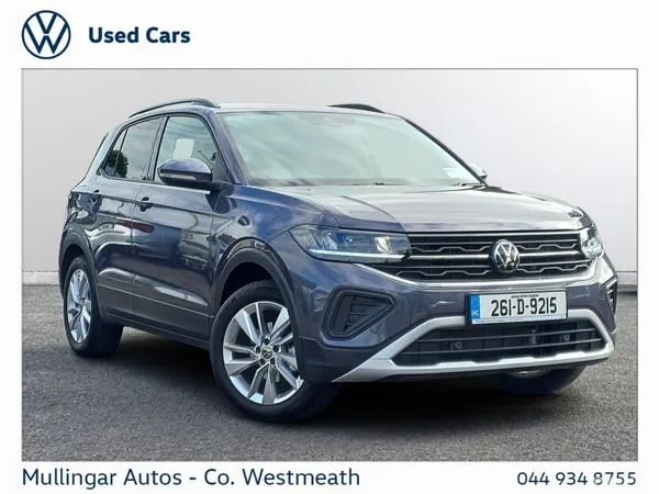 Volkswagen T-Cross SUV, Petrol, 2026, Grey