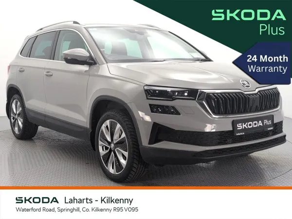 Skoda Karoq SUV, Petrol, 2024, Grey