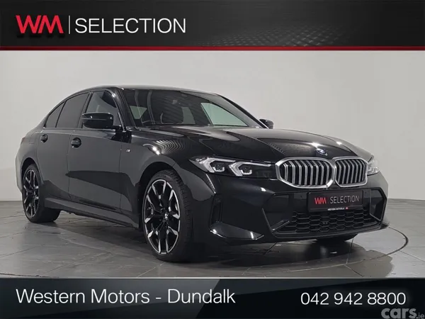 BMW 3-Series Saloon, Petrol Plug-in Hybrid, 2025, Black