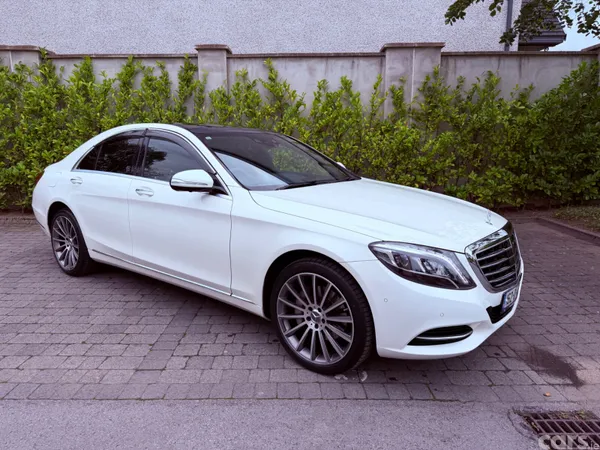 Mercedes-Benz S-Class Saloon, Petrol Hybrid, 2015, White