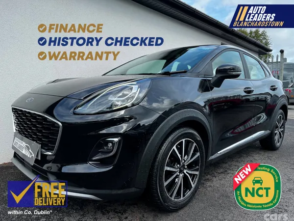 Ford Puma SUV, Petrol Hybrid, 2020, Black