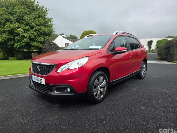 Peugeot 2008 Estate, Diesel, 2017, Red