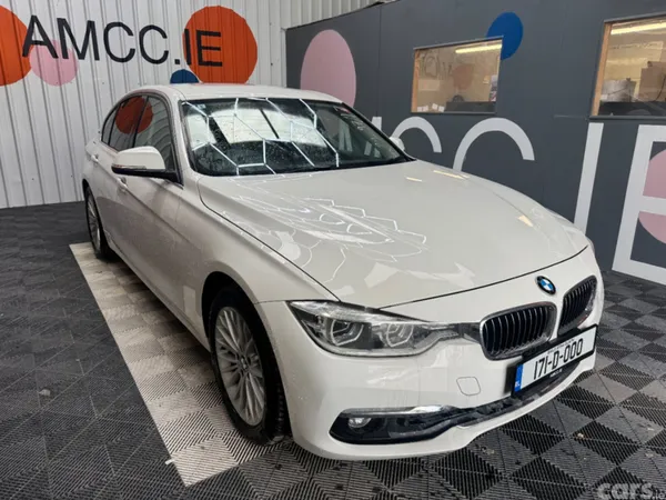 BMW 3-Series Saloon, Petrol, 2017, White