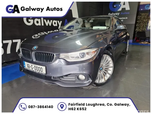 BMW 4-Series Coupe, Petrol, 2016, Grey