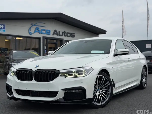 BMW 5-Series Saloon, Diesel, 2018, White
