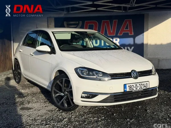 Volkswagen Golf Hatchback, Petrol, 2018, White
