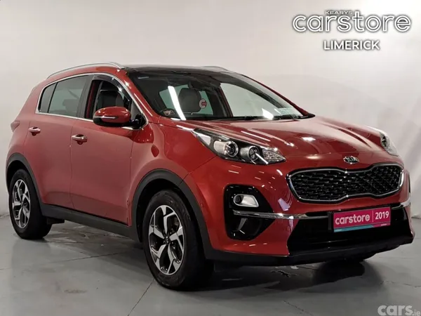 Kia Sportage SUV, Diesel, 2019, Red