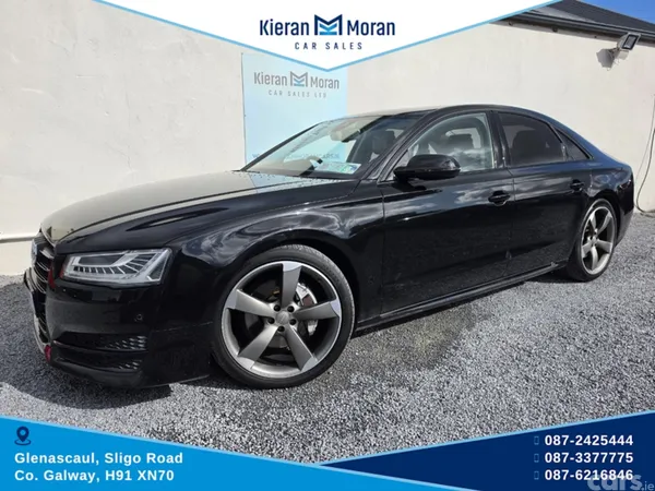 Audi A8 Saloon, Diesel, 2017, Black