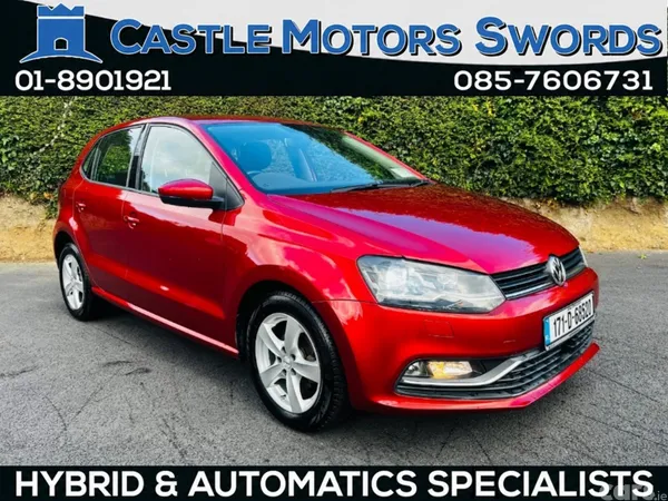 Volkswagen Polo Hatchback, Petrol, 2017, Red