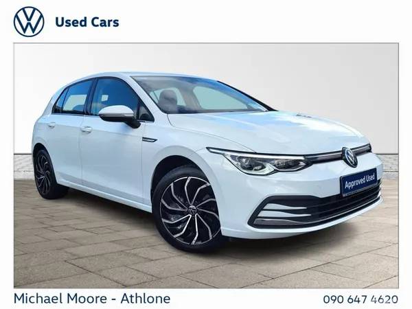 Volkswagen Golf Hatchback, Petrol, 2020, White