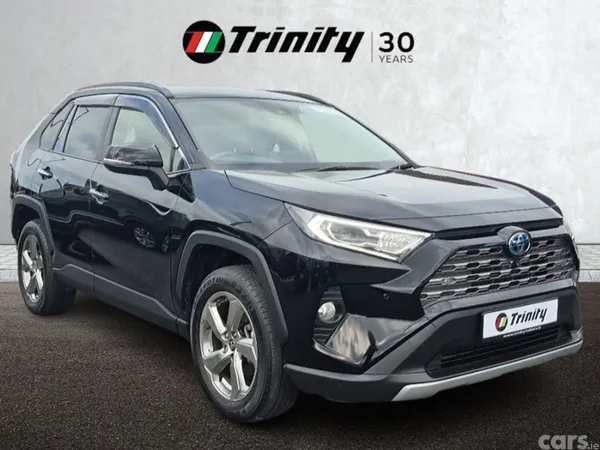 Toyota RAV4 SUV, Petrol Hybrid, 2021, Black