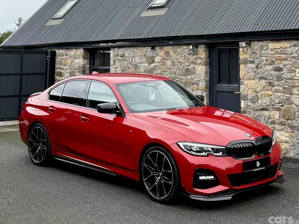 BMW 3-Series Saloon, Diesel, 2021, Red
