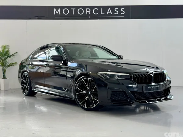BMW 5-Series Saloon, Diesel, 2021, Black