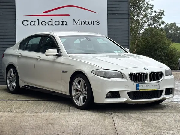BMW 5-Series Saloon, Diesel, 2012, White