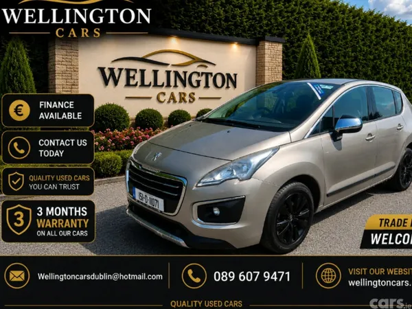 Peugeot 3008 SUV, Diesel, 2015, Grey