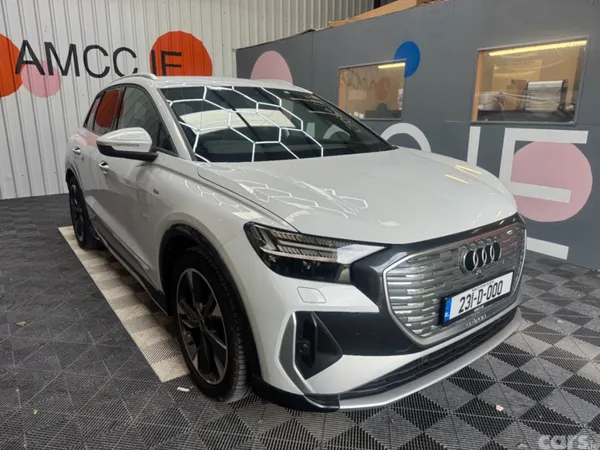 Audi Q4 e-tron SUV, Electric, 2023, White