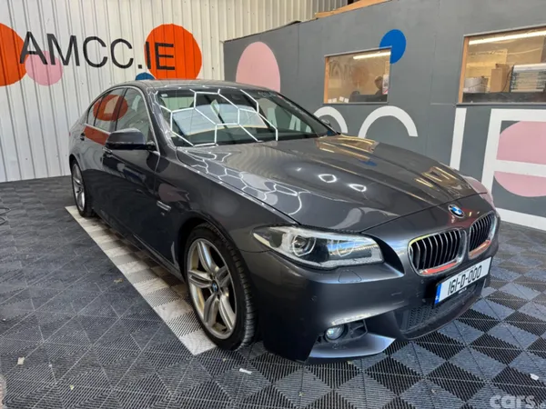 BMW 5-Series Saloon, Petrol, 2016, Grey