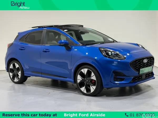 Ford Puma MPV, Petrol Hybrid, 2024, Blue