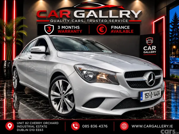 Mercedes-Benz CLA Saloon, Petrol, 2015, Silver