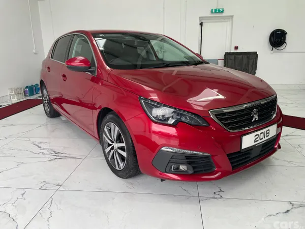 Peugeot 308 Hatchback, Diesel, 2018, Red