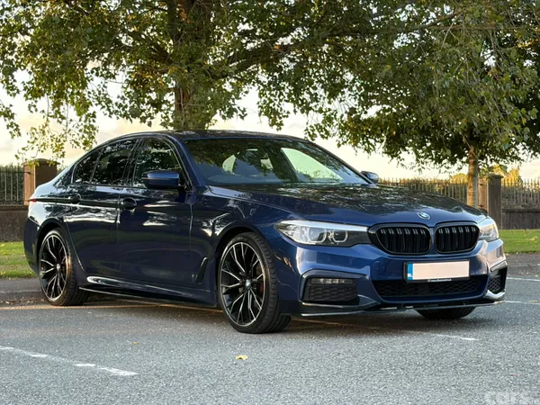 BMW 5-Series Saloon, Diesel, 2020, Blue