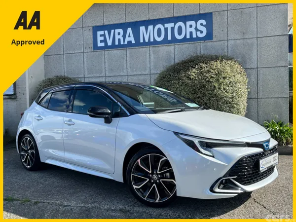 Toyota Corolla Hatchback, Petrol Hybrid, 2023, White