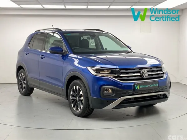 Volkswagen T-Cross Hatchback, Petrol, 2021, Blue