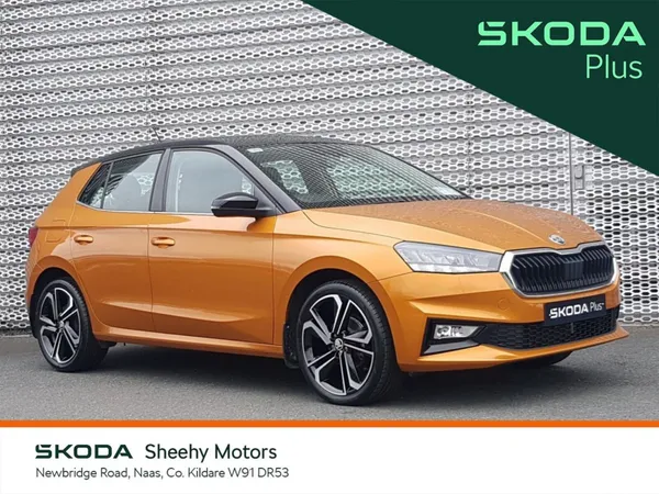 Skoda Fabia Hatchback, Petrol, 2023, Orange