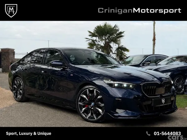 BMW 5-Series Saloon, Petrol Plug-in Hybrid, 2025, Blue