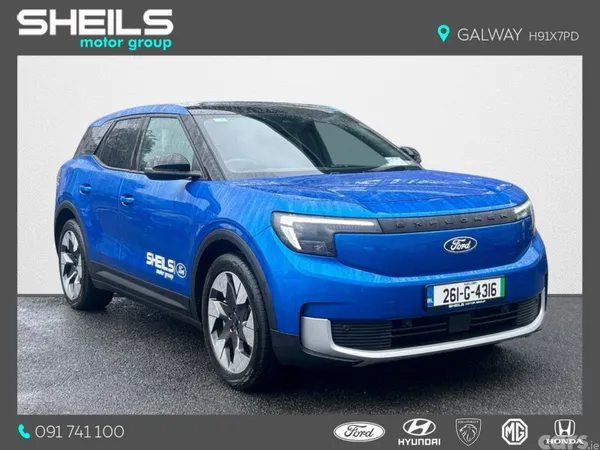 Ford Explorer MPV, Electric, 2026, Blue