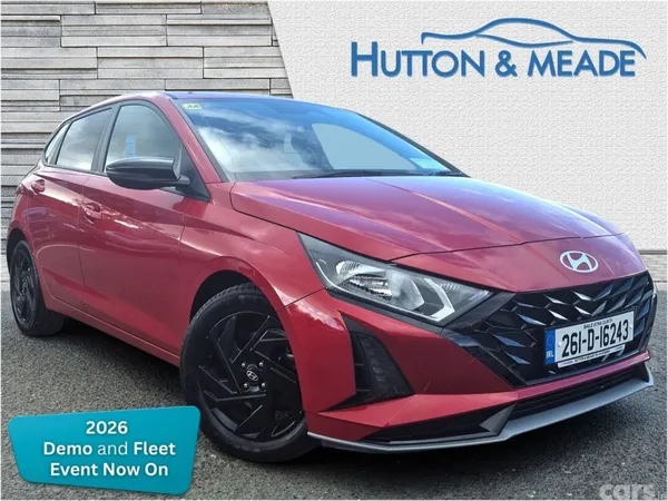 Hyundai i20 Hatchback, Petrol, 2026, Red