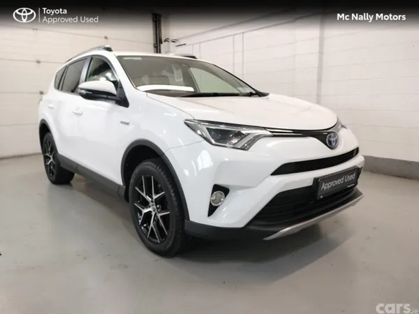 Toyota RAV4 SUV, Petrol Hybrid, 2017, White