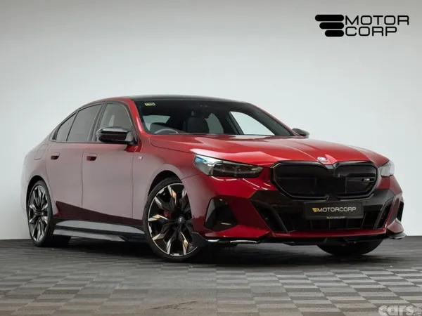 BMW i5 Saloon, Electric, 2024, Red
