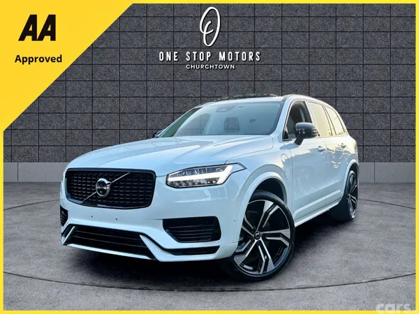 Volvo XC90 SUV, Petrol Plug-in Hybrid, 2024, White