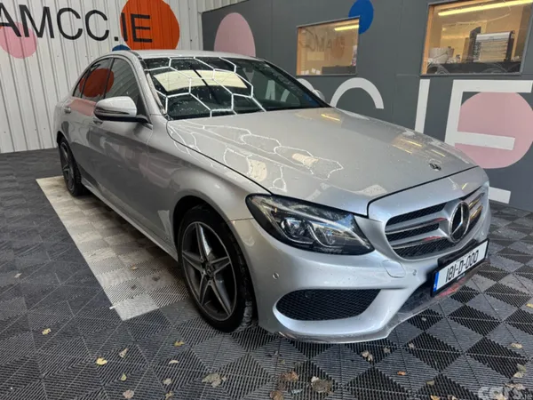 Mercedes-Benz C-Class Saloon, Diesel, 2018, Silver