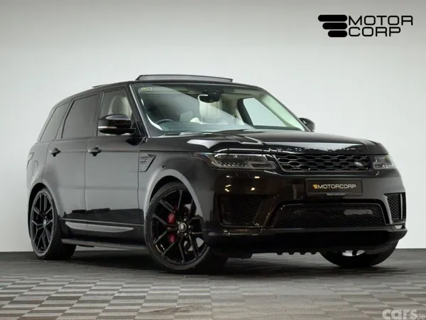 Land Rover Range Rover Sport SUV, Petrol Plug-in Hybrid, 2021, Black