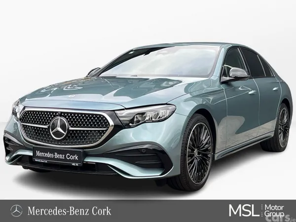 Mercedes-Benz E-Class Saloon, Diesel Hybrid, 2026, Green